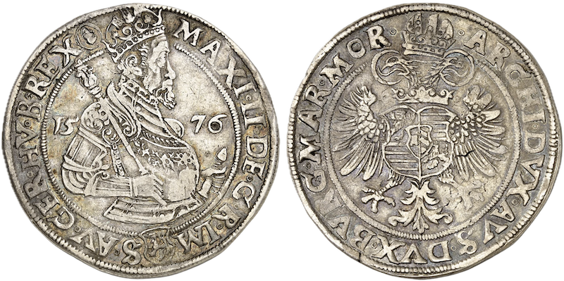 Maximilian II. tolar